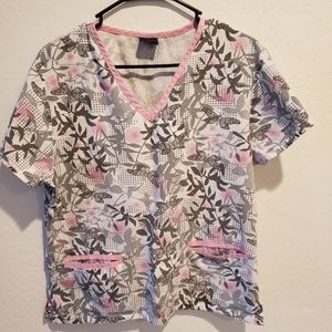 Womens scrub top